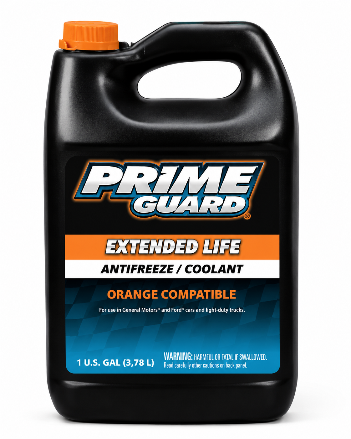 PRIME GUARD® Orange Compatible Extended Life Antifreeze & Coolant